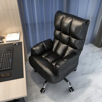 Namai Tingios biuro kėdės Paprasta moderni patogi atlošas Žaidimų kėdė Kompiuterio kėdė Keltuvas Pasukamas fotelis Biuro baldai