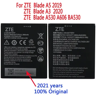 Nauja originali 2660mAh Li3826T43P4h705949 baterija ZTE Blade A5 2019 A3 2020 A530 A606 BA530 BA606 mobiliųjų telefonų baterijos