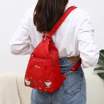Nauja spausdinta kuprinė Daugiafunkcinis nešiojamas kelioninis krepšys Drabužiai Rūšiuoti kuprinę Mergaičių mados mokyklinis krepšys