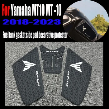 Naujas MT-10 šoninis degalų bako padas Bako trinkelės Apsauginiai lipdukai Kelio sukibimo traukos padas Yamaha MT10 MT 10 MT-10 2018-2021 2022 2023