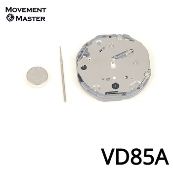 Naujas originalus japonų Seiko Tianmadu VD85A kvarco judėjimas 5Hands 3/6/9 mažos antrosios VD85 laikrodžio judėjimo pakaitinės dalys