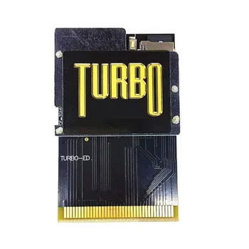 Naujausia juodojo aukso leidimo PCE Turbo GrafX 600 in 1 žaidimo kasetė PC varikliui Turbo GrafX žaidimų konsolės kortelė