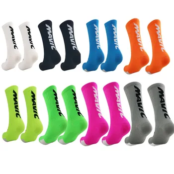 Naujos lauko dviračių kojinės, dviračių varžybų kojinės, kvėpuojančios plonos sportinės kojinės, vidutinio ilgio kojinės