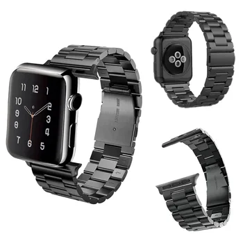 Nerūdijančio plieno dirželis, skirtas Apple Watch 5 4 3 2 1 Band 38mm 42mm Bracelet Sport Band for iWatch Series 5 4 3/2/1 40mm 44mm dirželis