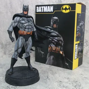 New Dc Comics Dark Knight Batman Gk Veiksmo figūrėlės Žaislas 38cm Didelis Teisingumo lyga Stovinčios Betmeno figūrėlės Modelio papuošalai Dovanos