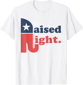 NEW LIMITED Pakelti dešinieji respublikonų dramblio retro dovanų marškinėliai