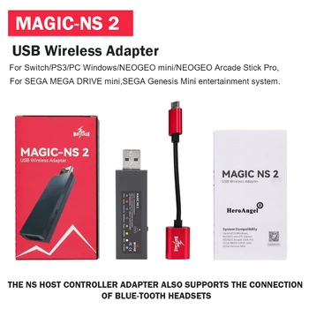 NEW MayFlash MAGIC NS 2 for PS5 for PS4 for Xbox Series X/S Belaidis valdiklis USB adapteris Nintend jungiklis, skirtas Raspberry Pi