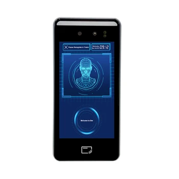 Office Employee perforacinių kortelių aparatas biometrinis Android veido atpažinimo laikas lankomumo laikrodžio programinės įrangos sistema su SDK programa