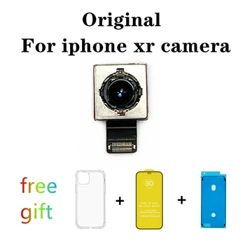 Original back Camera for iPhone xr Plustraseira Rear Main Big Lens Flex Cable xr Camera