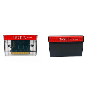 pasidaryk pats 600 In 1 Master System žaidimo kasetė Multi žaidimų kasetė SEGA Master System USA EUR žaidimų konsolės kortelė Lengvas įdiegimas