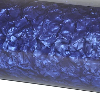 pasidaryk pats būgno įvyniojimas 0.50mm deimantinis mėlynas celiulioidinis lakštas Muzikos instrumentas Deco Sheet