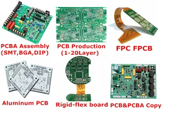 PCBA kortelės PCB įrenginys su programinės ir aparatinės įrangos palaikymu IC lustas BGA litavimo aukšto dažnio plokštė PCB PCBA