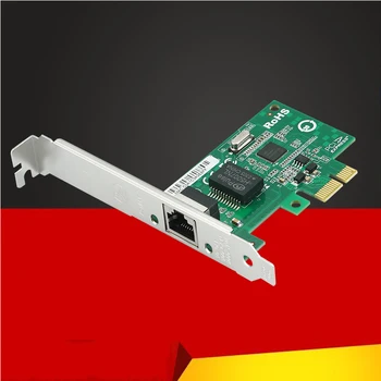 PCI Express tinklo plokštė PCIE X1 į RJ45 Gigabitų eterneto tinklo adapteris, skirtas 
