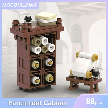 Pergamento spintos modelis MOC statybinių blokų pilies serija 