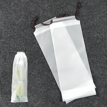 permatomas plastikinis maišelis Skėčio laikymo krepšys Daugkartinio naudojimo nešiojamas skėčio užtrauktukas Saugojimo dangtelis Namų saugojimo organizatorius