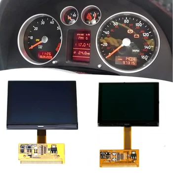 Plokštės LCD ekrano pikselių remontas Audi TT Jaeger A3 A4 S4 A6 S6 B5 C5 VW Sharan prietaisų skydelio spidometro remontas