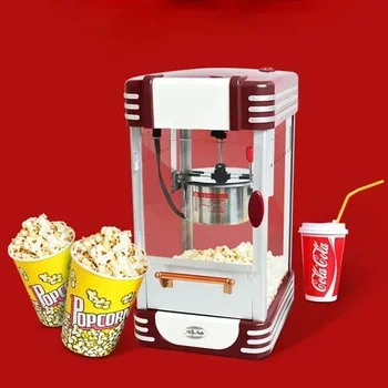 Popcorn Machine Automatinis metalinis sferinis elektrinis teatras Laisvalaikio užkandžių įranga Virtuvinis kombainas Maisto sunkvežimis Palomitas