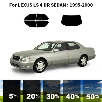 Precut nanokeramikos automobilis UV langų atspalvio rinkinys Automobilinė langų plėvelė LEXUS LS 4 DR SEDAN 1995-2000