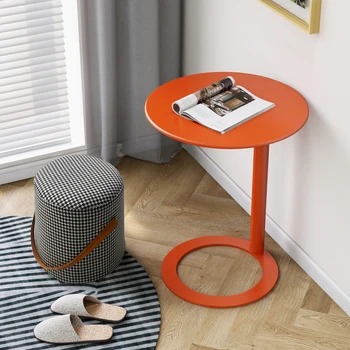 Prieškambario stalų dizaineris Nešiojami apvalūs maži minimalistiniai modernūs kavos staliukai Svetainė Mesa Centro namų baldai MQ50CJ