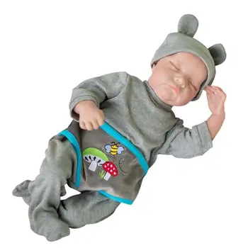 Realistinė vaikiška lėlė minkšta silikoninė vaikiška lėlė PP Medvilninis realistinis žaislas Miela naujagimio lėlė Vaikams Produktai vaikams Studentai Mergaitės Berniukai