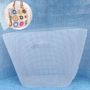 siuvinėjimo kaušo krepšys Pagalbinis mezgimas siuvimas Audimas Plastikinis tinklelis 