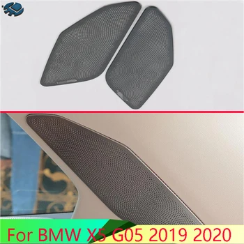 skirta BMW X5 G05 2019 2020 m. automobilių priedai Nerūdijantis plienas Oro išleidimo angos rago gaubtas abiejose bagažinės pusėse Apdaila