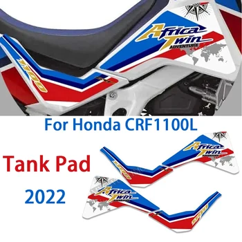 skirta Honda CRF1100L motociklų degalų bako padui Decal CRF 1100L CRF 1100 L Africa Twin Adventure Sport šoninių lipdukų apsaugos rinkinys