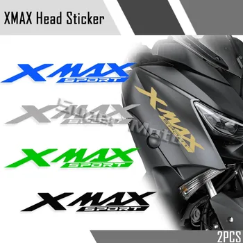 skirta YAMAHA Xmax 125 150 250 300 400 XMAX 400 motociklų priedai Motorolerio priekinė šoninė juostelė aptakas Lipdukai Neperšlampami lipdukai