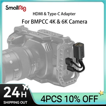 SMALLRIG HDMI/USB/Type-C adapteris Blackmagic kišeninio kino kamerai, skirtas BMPCC 6K/4K kameros narveliui – 2960