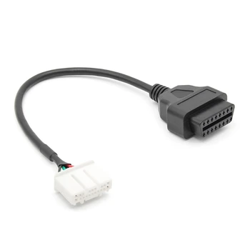 Smūgiams atsparios automobilio diagnostikos jungties adapterio kabelio aptikimo linijos trikčių šalinimo įrankis 20 kontaktų OBD2 suderinamas su modeliu S