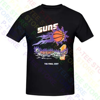 Suns The Final Shot Devin Booker Shirt T-shirt Tee New Cotton Classic Hot Deals
