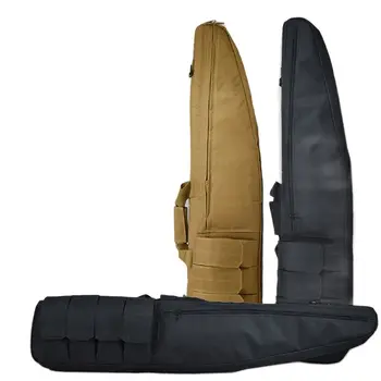 Taktinis šautuvo dėklas 98cm/118cm karinis snaiperio šautuvo krepšys Lauko sportinio medžioklinio ginklo įrankis nešiojamas krepšys