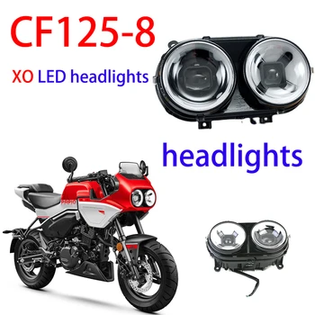 Tinka CFMOTO originaliems priedams CF125-8 priekiniai žibintai, XO babuinų motociklų žibintai, LED priekiniai žibintai