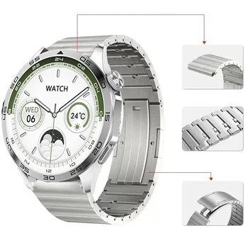 Titano lydinio dirželis forl Huawei Watch GT4 46mm /GT3 Pro Gt2 /2Pro Watch 4 4Pro Watchband for Huawei Wath 3 Pro Nauja apyrankė