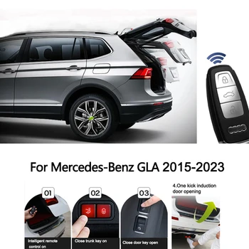 Trunk Wireless skirtas Mercedes-Benz GLA 2015-2023 automobilių galinės dėžės elektrinis bagažinės dangtis Smart Tail Gate Lift Foot kick Sensor