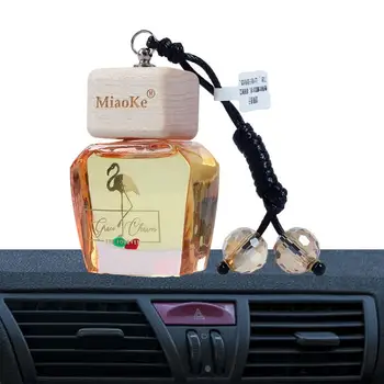 Tušti kvepalų buteliukai Automobilinis difuzorius eteriniams aliejams Pakabinkite kelioninių kvepalų buteliuką Pakartotinai užpildomas 15ml eterinių aliejų kvepalams