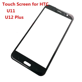 U 11 U12Plus priekinis stiklas skirtas HTC U11 / U12 Plus jutiklinio ekrano LCD ekranas Išorinio skydelio dangtelio objektyvas Telefono remontas Pakeiskite dalis