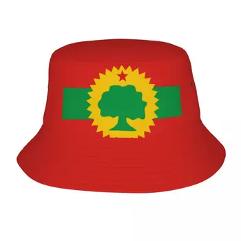 Unisex Bucket Hat Flag Of The Oromo People Oromoo Summer Beach Vacation Getaway Headwear Outdoor Fishing Capss Bob Hat Gift Idea