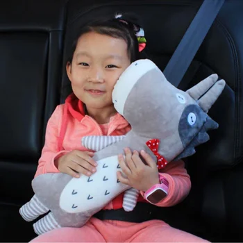 Universal Car Supplies Shoulder Pad Car Accessory Child Seatseat Protector Pad Sleeping Safety Pillow Cartoon Car Shoulder Pad