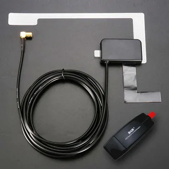 USB 2.0 Raktas DAB+ skaitmeninė radijo imtuvo antena, skirta 