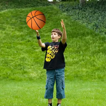 Vidinis krepšinis Tylus kamuolys Minkštas krepšinio kamuolys Didelio tankio nutildytas krepšinis Minkštas ir lengvas kamuolys treniruotėms ir