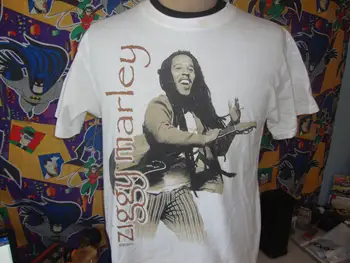 Vintage Ziggy Marley Reggae koncertinio turo marškinėliai L