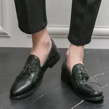 Vyriški batai Virtuvinis kostiumas 2023 m. Ruduo Naujas darbas Oda Vyriški Skirta virėjams Darbo apsauga Odiniai batai