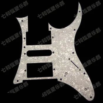 White Pearl Electric Guitar Pickguard Scratch Plate For Guitar with Screws 10 hole
