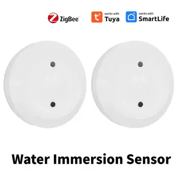 Zigbee Tuya vandens panardinimo jutiklis Išmanusis vandens nuotėkio detektorius Vandens ryšio signalizacijos programa Nuotolinio stebėjimo palaikymas Išmanusis gyvenimas