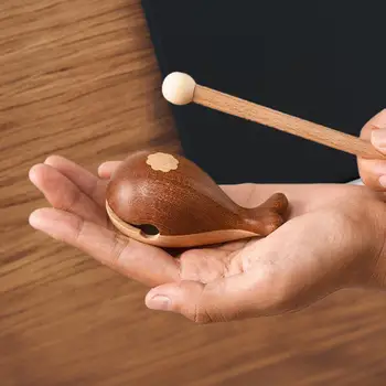 Šventyklos blokas Kompaktiškas mažas su plaktuku Muzikos instrumentas Klasikinės meditacijos priedai Mušamasis instrumentas Pagrindinis biuras