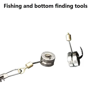 Žvejybos kabliukas, dugno paieškos įrankis, matuojantis santechnikos bobą, žvejybos reikmenys, atsvaras, volframo purvas, plūdės reguliavimas