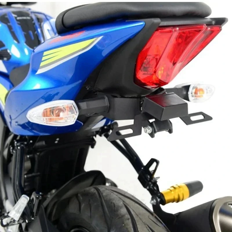Motociklo uodegos tvarkingas laikiklis Sparnas Eliminat Valstybinio numerio laikiklis SUZUKI GSXR125 150 GSXS150 125 2017-2021 Atsarginių dalių dalys Nuotrauka 5