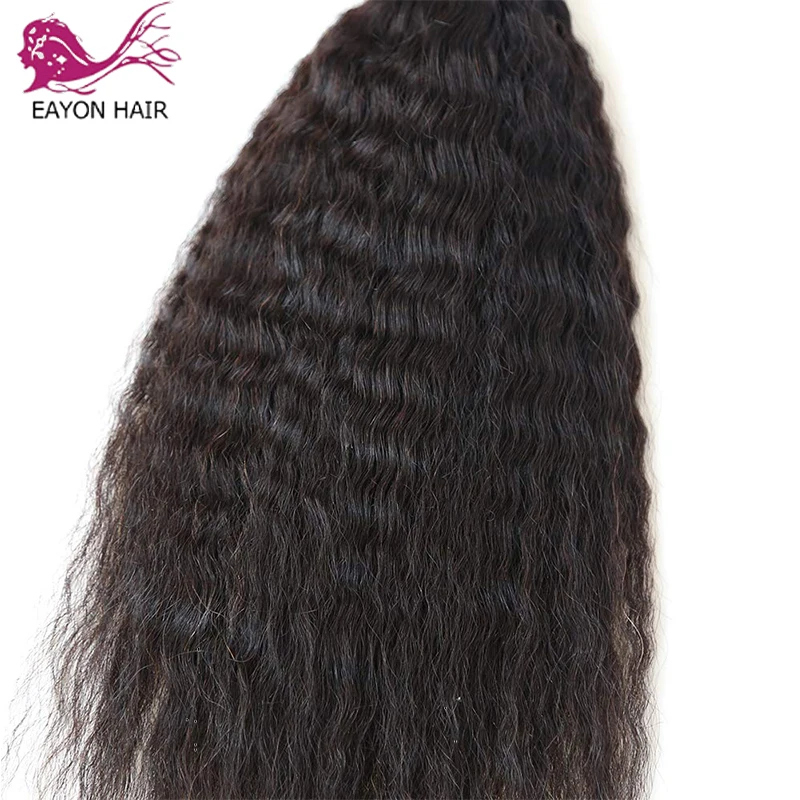 Kinky Straight 100% Žmogaus pynimo plaukų masė Nėra ataudų Brazilijos Remy Žmogaus plaukų masė pynimui 1/2/3 vnt/Lot Natūrali spalva Nuotrauka 5