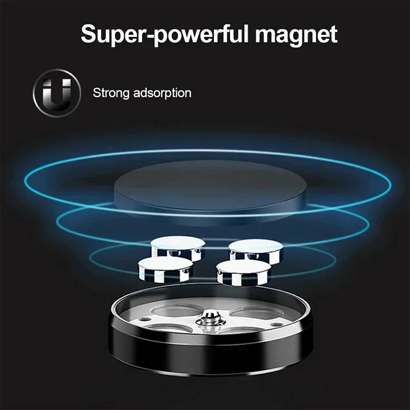 Magnetinis automobilinis telefono laikiklis stovi automobilyje IPhone 15 14 13 11 XR Pro Huawei magnetas Mount Cell Mobile Wall Nightstand palaikymas GPS Nuotrauka 1